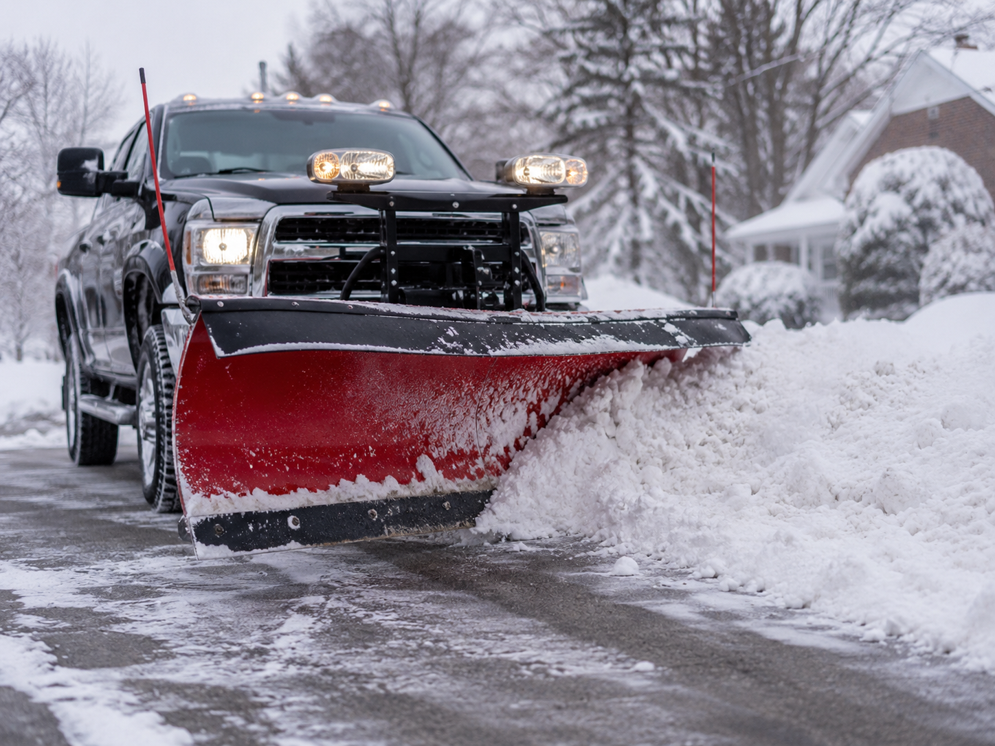 Snow removal and snow plowing service in Indiana