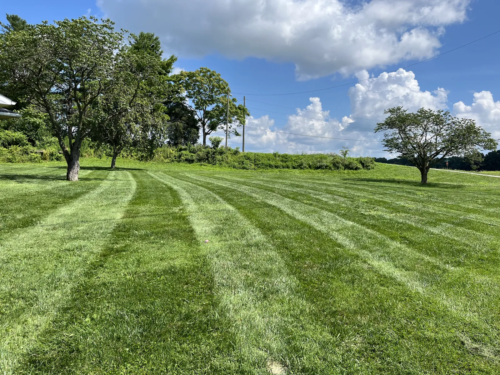 Lawn mowing service by Heyen Lawn Service