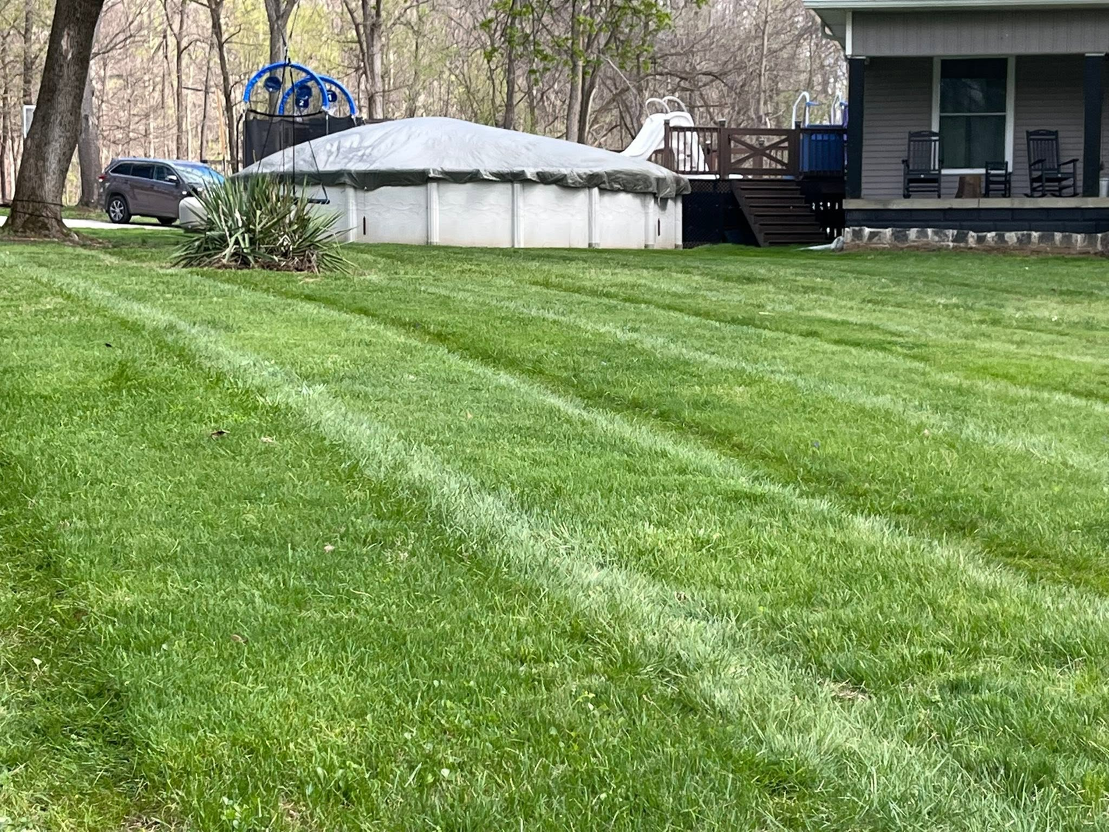 Grass mowing service in West Terre Haute, IN by Heyen Lawn Service